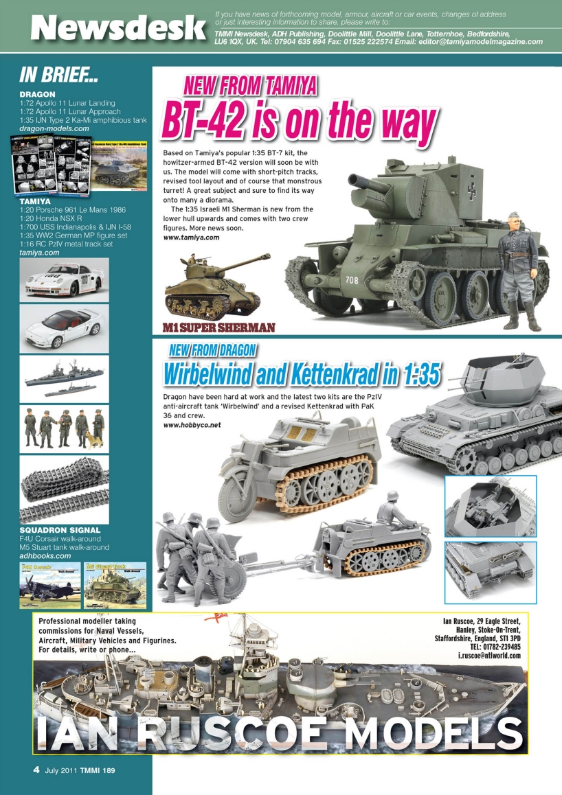 Tamiya Model Magazine 189 (2011.07)